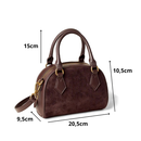 Bolsa Tiracolo Camurça Pequena Liana™