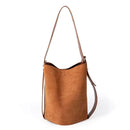 Bolsa Tiracolo Acamurçada Bucket Louise™