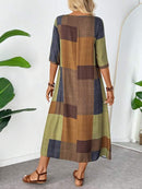 Vestido Midi Solto Feminino Carrée