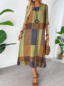 Vestido Midi Solto Feminino Carrée