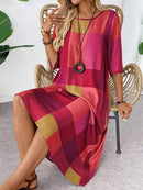 Vestido Midi Solto Feminino Carrée