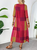 Vestido Midi Solto Feminino Carrée