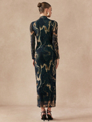 Vestido Longo Casual Feminino Flots