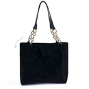 Bolsa de Camurça Noir Tarsila™