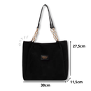 Bolsa de Camurça Noir Tarsila™