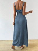 Vestido Cintura Marcada Feminino Définie