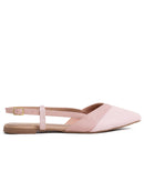 Sandália Feminina Salto Fino Napa Nude e Candy