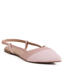 Sandália Feminina Salto Fino Napa Nude e Candy